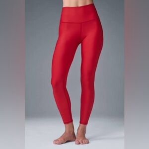 7/8 High-Waist Airlift Legging - Bold Red